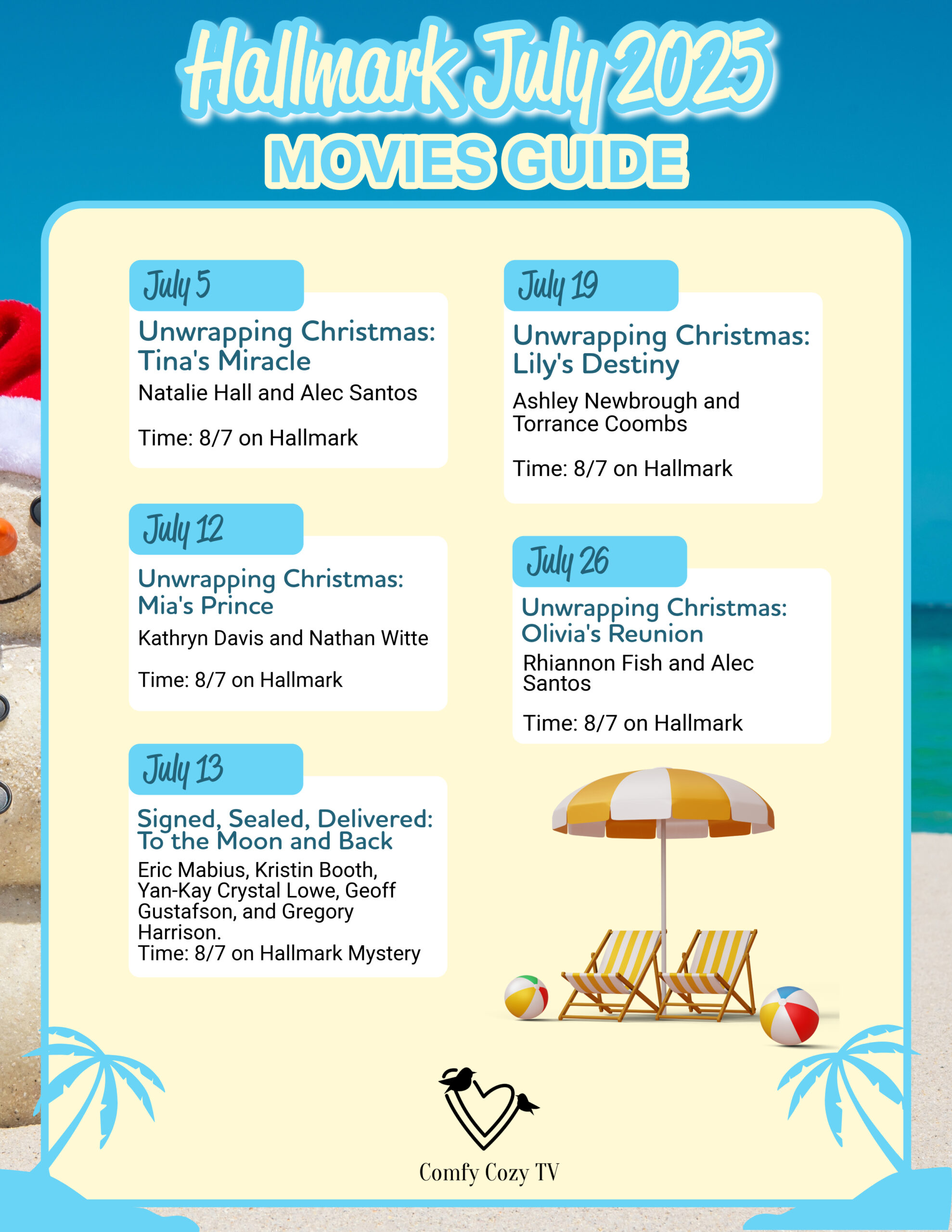 July 2025 hallmark Movies
